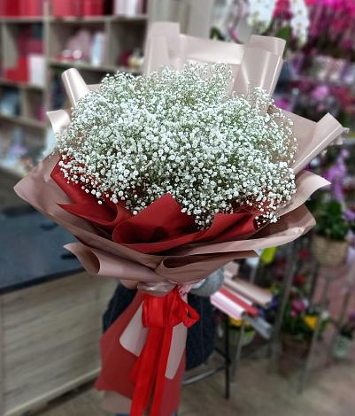 Букет цветов из: Гипсофила в Уваровке